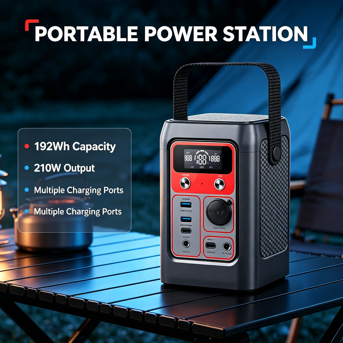 Portable LiFePO4 Power Station