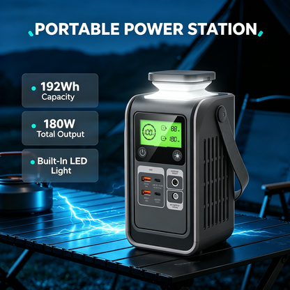 180W Portable Power Station