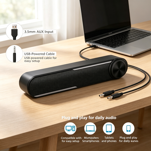 Mini PC Speaker Bar