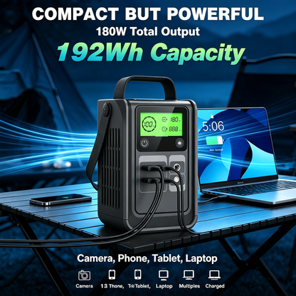 180W Portable Power Station