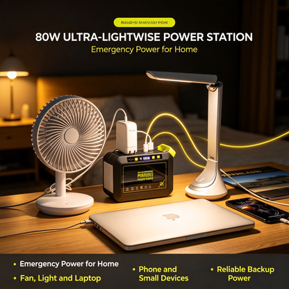 80W Portable Power Supply