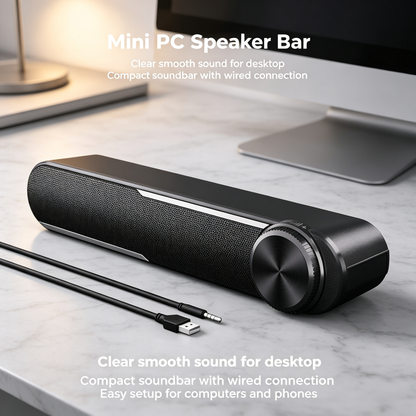 Mini PC Speaker Bar