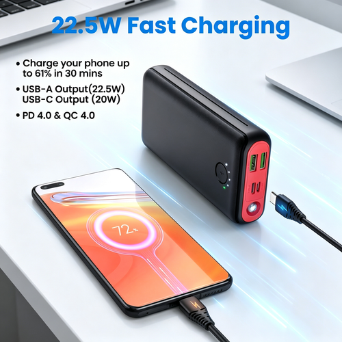 22.5W Fast Charge Power Bank