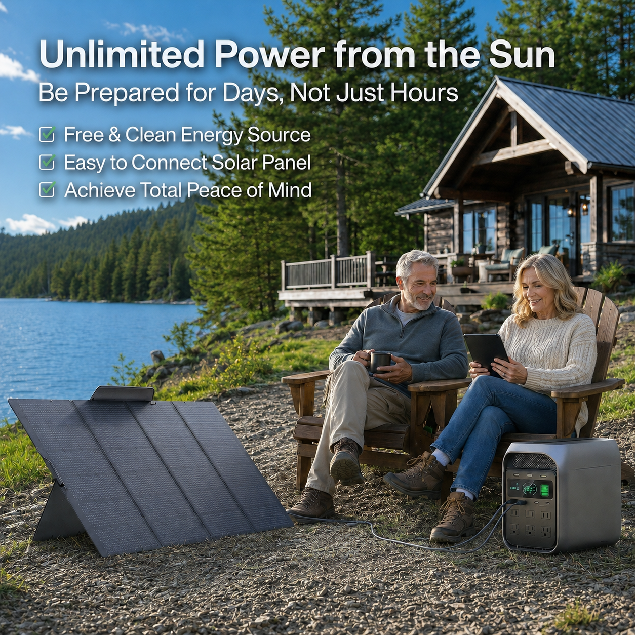 Large Capacity + Fast Charging = Endless Power, Anywhere, Anytime