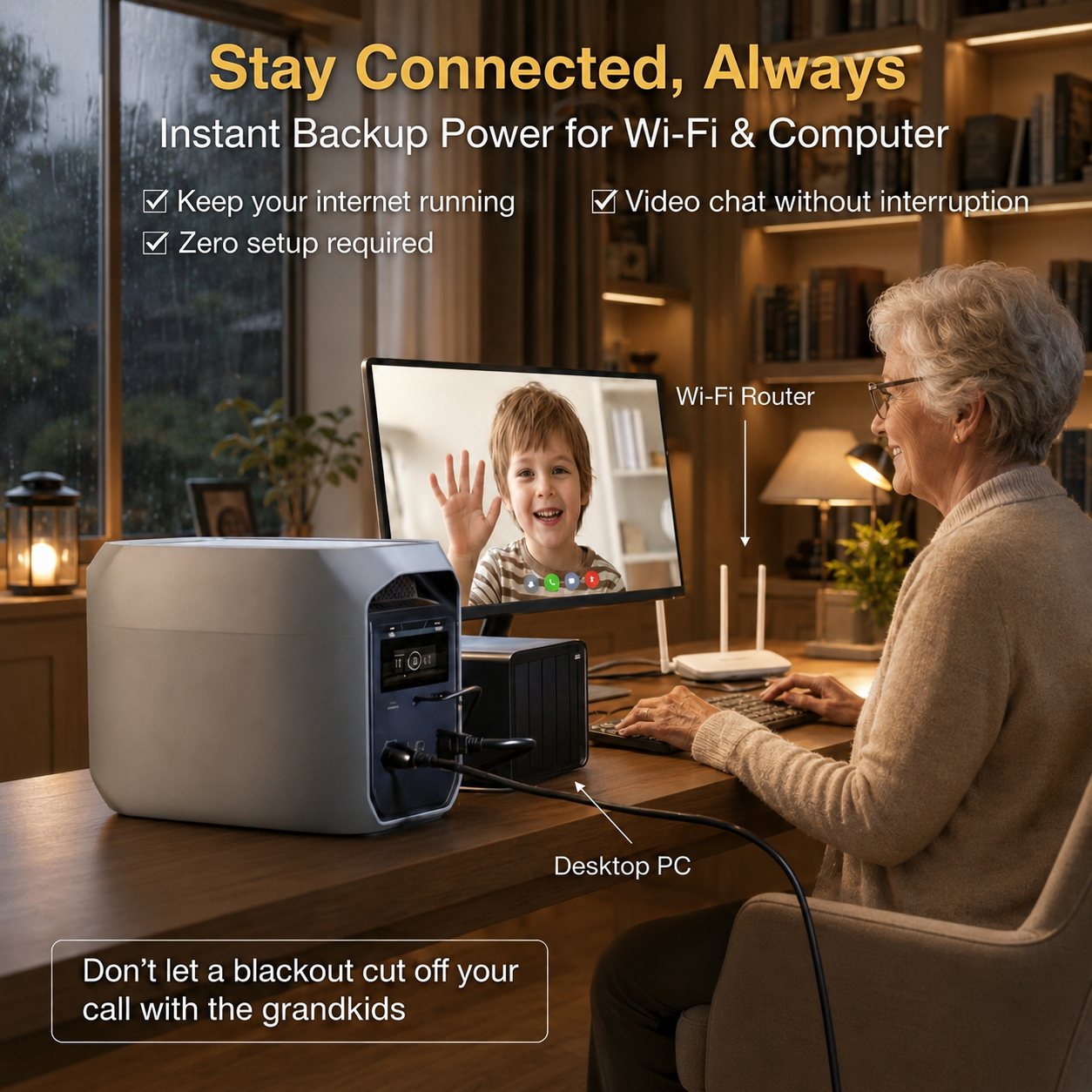 Large Capacity + Fast Charging = Endless Power, Anywhere, Anytime