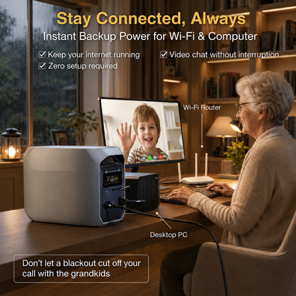 Large Capacity + Fast Charging = Endless Power, Anywhere, Anytime